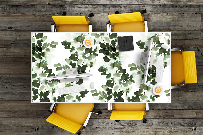 Full desk mat Green leaves