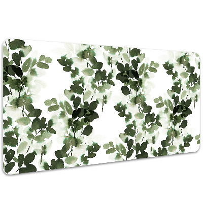 Full desk mat Green leaves