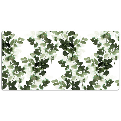 Full desk mat Green leaves