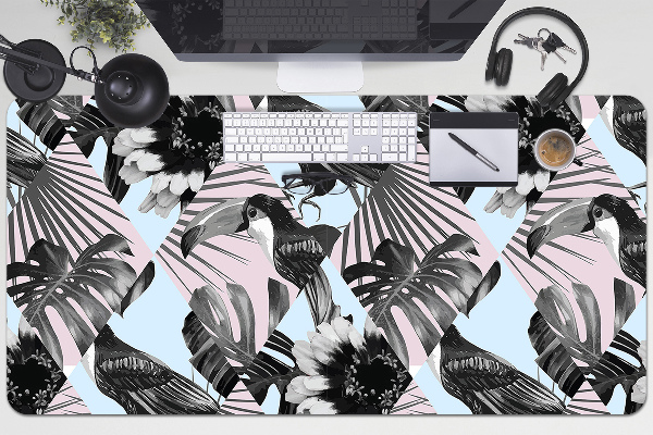 Full desk pad tropical patchwork