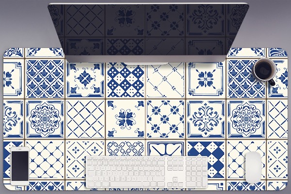 Desk pad Azulejos tiles