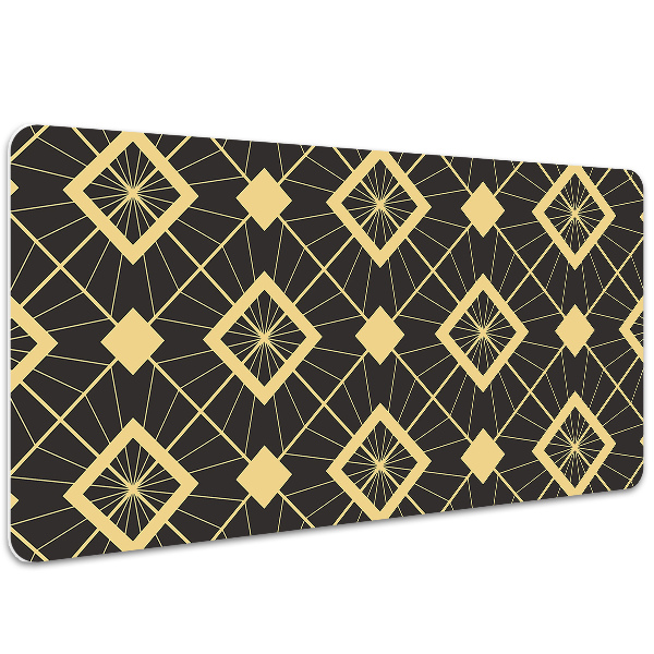 Large desk mat for children retro pattern