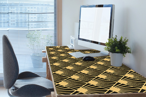 Large desk mat for children Art deco