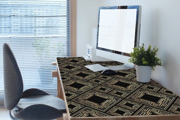 Large desk mat for children tiles
