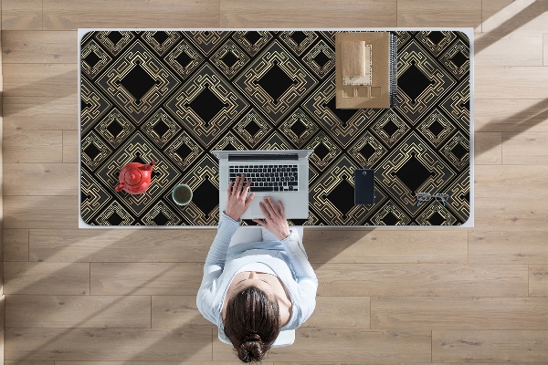 Large desk mat for children tiles
