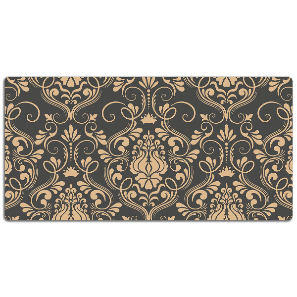 Full desk mat Golden ornament