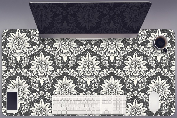 Full desk protector Damascene pattern