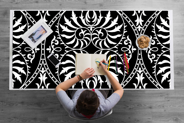 Desk mat Old-fashioned ornament
