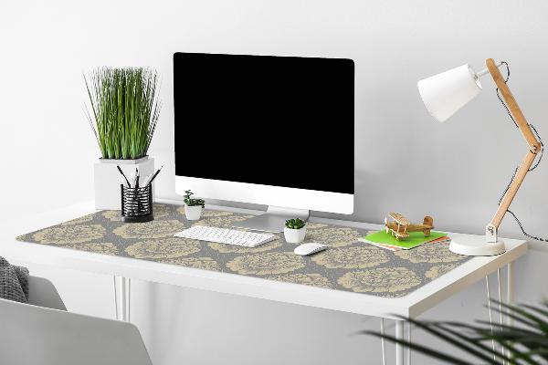 Full desk protector Damask pattern