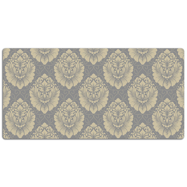 Full desk protector Damask pattern