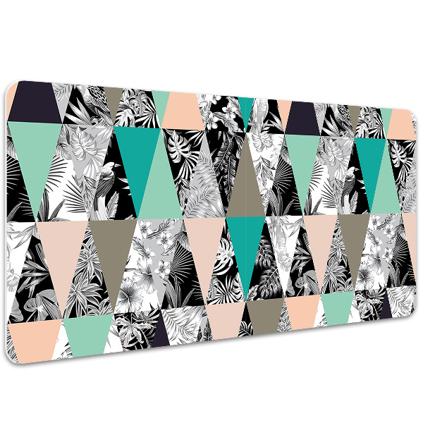 Full desk pad tropical patchwork