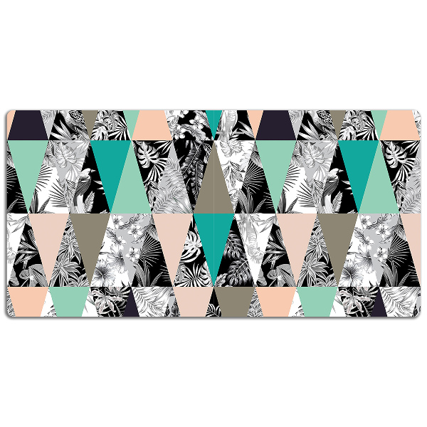Full desk pad tropical patchwork