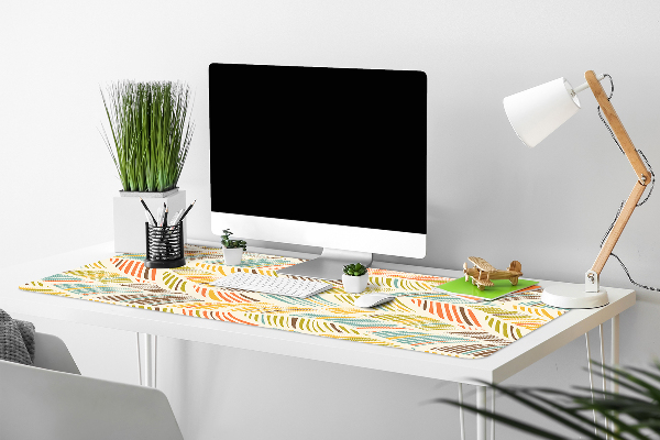 Full desk pad abstract waves