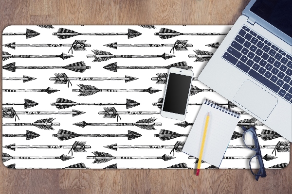Large desk mat for children shots