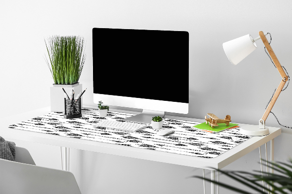 Large desk mat for children shots