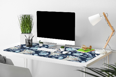 Large desk mat for children pattern Boho