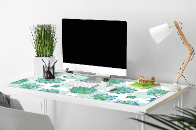 Large desk mat for children Succulents