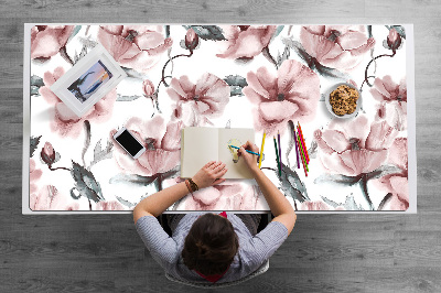 Full desk mat floral image