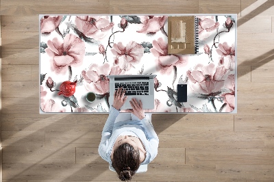 Full desk mat floral image