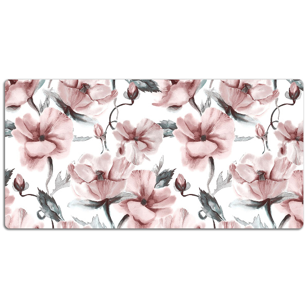 Full desk mat floral image