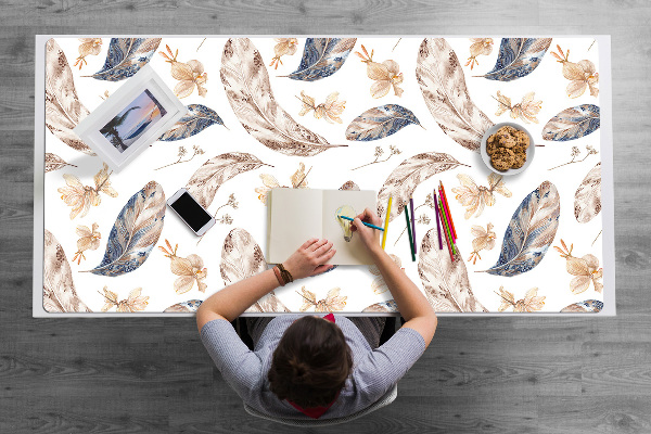 Full desk protector Falling leaves