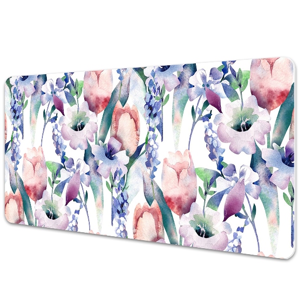 Desk pad Spring bouquet