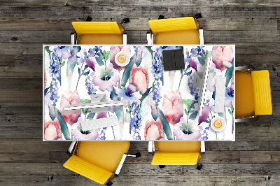 Desk pad Spring bouquet