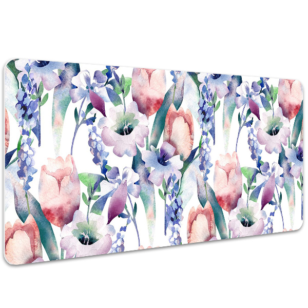 Desk pad Spring bouquet