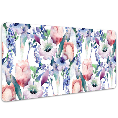 Desk pad Spring bouquet