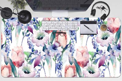 Desk pad Spring bouquet