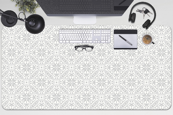 Full desk pad floral ornament
