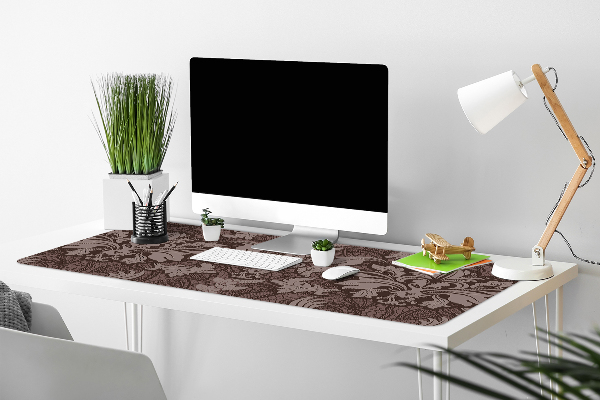 Full desk protector Style damask pattern