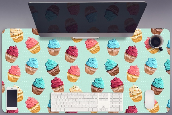 Full desk pad muffins muffins