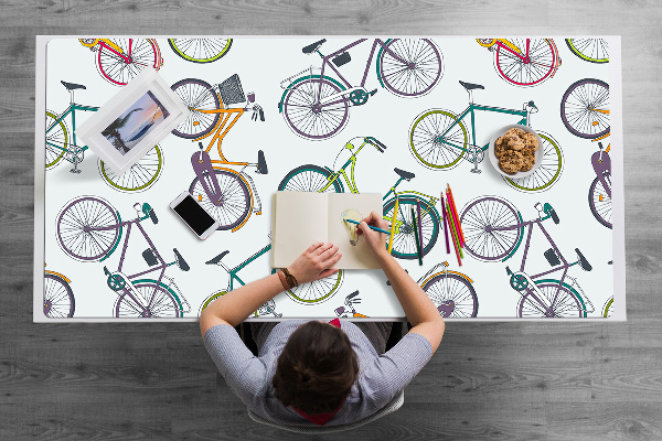 Desk pad city ​​bikes