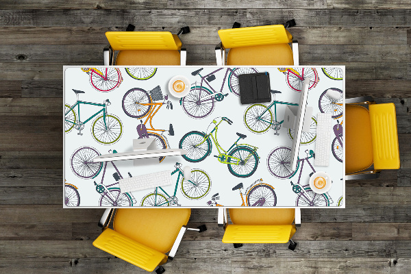 Desk pad city ​​bikes