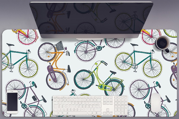 Desk pad city ​​bikes