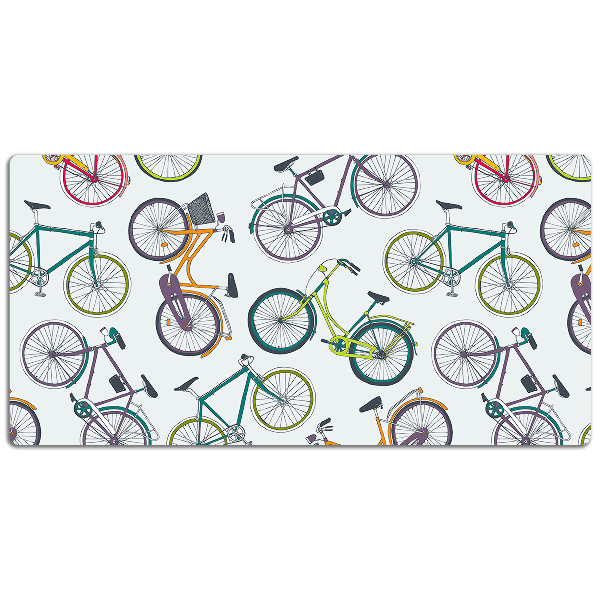 Desk pad city ​​bikes