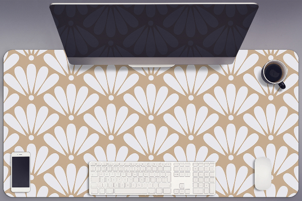 Desk pad oriental pattern