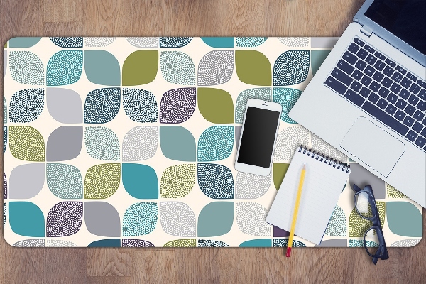 Full desk pad geometric pattern