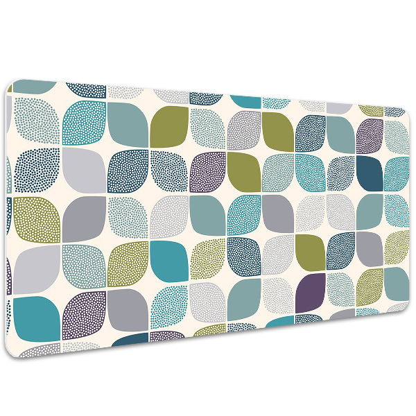 Full desk pad geometric pattern