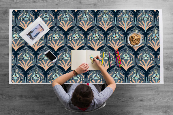 Full desk mat Vintage flowers