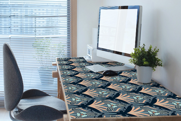 Full desk mat Vintage flowers