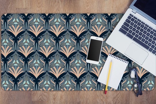 Full desk mat Vintage flowers