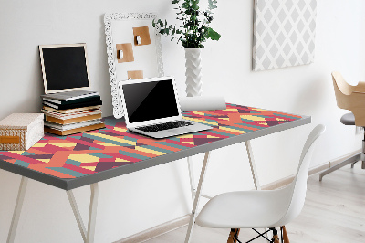 Full desk mat colored lines