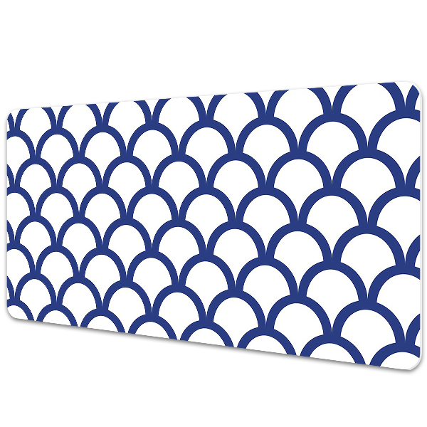 Desk mat Pattern in fish scales