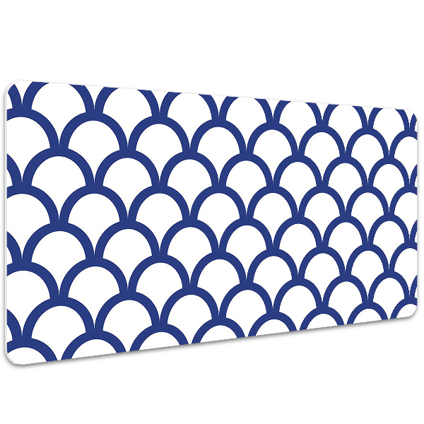 Desk mat Pattern in fish scales