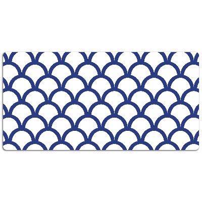 Desk mat Pattern in fish scales