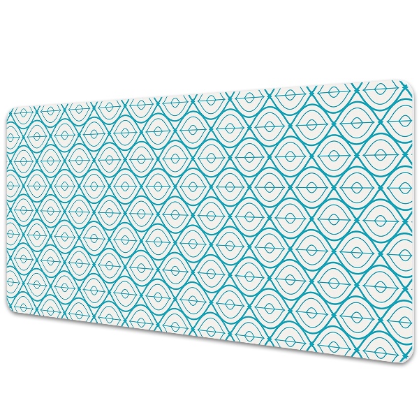 Large desk mat for children retro pattern