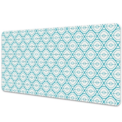 Large desk mat for children retro pattern