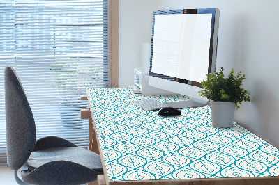 Large desk mat for children retro pattern